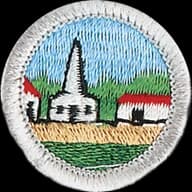 Citizenship in the Community merit badge emblem