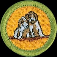 Dog Care merit badge emblem