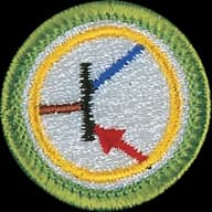 Electronics merit badge emblem