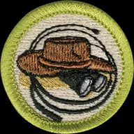 Exploration merit badge emblem