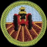 Farm Mechanics merit badge emblem