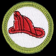 Fire Safety merit badge emblem
