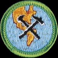 Geology merit badge emblem