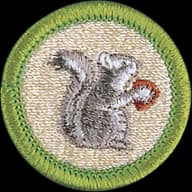 Mammal Study merit badge emblem