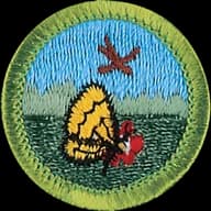 Nature merit badge emblem