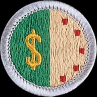 Personal Management merit badge emblem