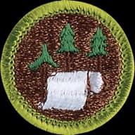 Pulp and Paper merit badge emblem