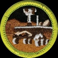 Robotics merit badge emblem