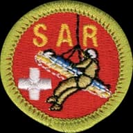 Search and Rescue merit badge emblem
