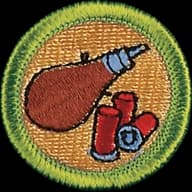 Shotgun Shooting merit badge emblem