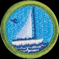 Small-Boat Sailing merit badge emblem