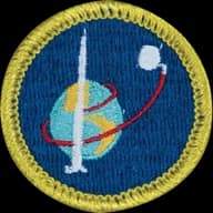 Space Exploration merit badge emblem