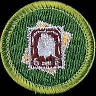 Stamp Collecting merit badge emblem