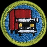 Truck Transportation merit badge emblem