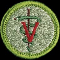Veterinary Medicine merit badge emblem