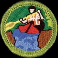 Whitewater merit badge emblem