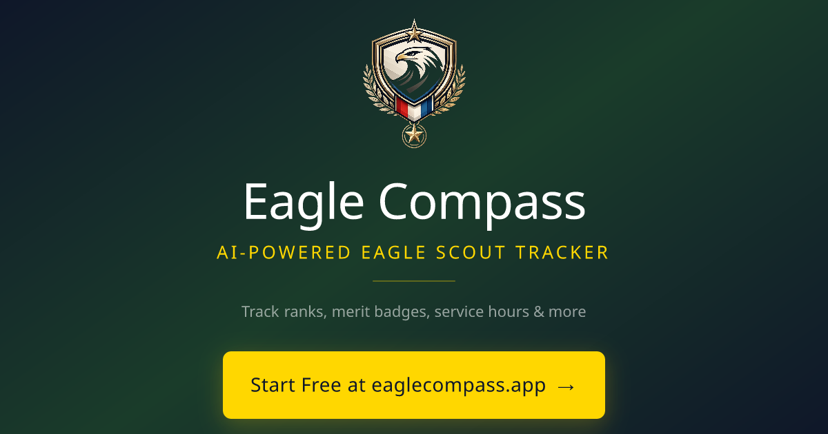 Eagle Compass — AI-Powered Eagle Scout Tracker & Guide